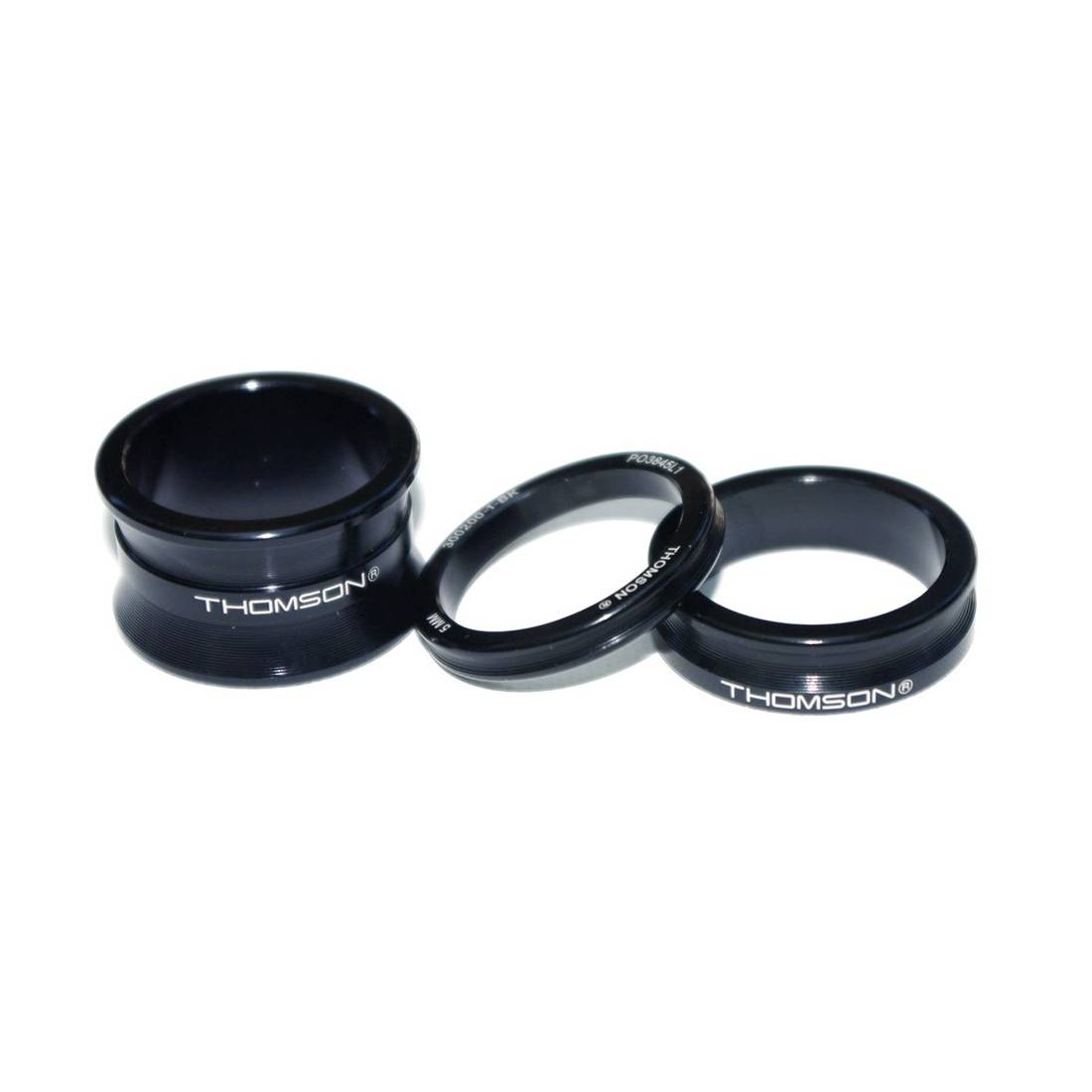 THOMSON Spacer Kit, 5mm/10mm/20mm, schwarz (1 Set)