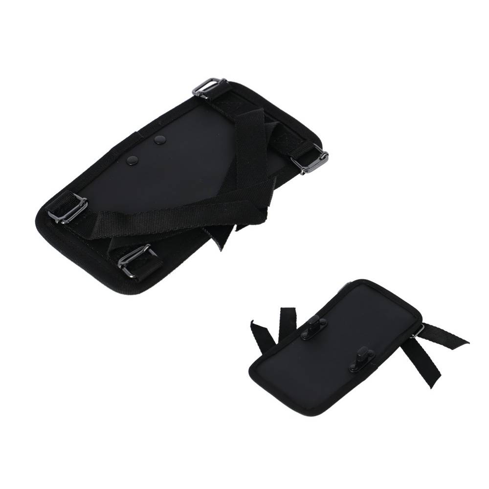 XLC Adapterplatte für Doppeltasche Polyester 27x13cm, schwarz
