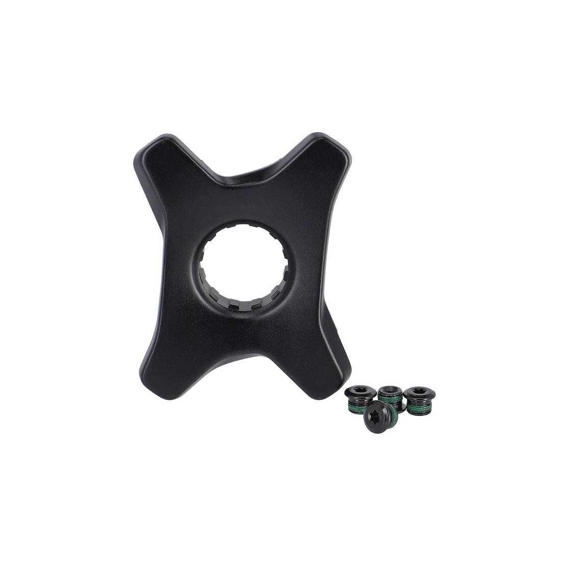 SRAM 11.6118.064.001 Crank Spider Fazua E-Bike 107 mm, mit Kettenblattschrauben, schwarz