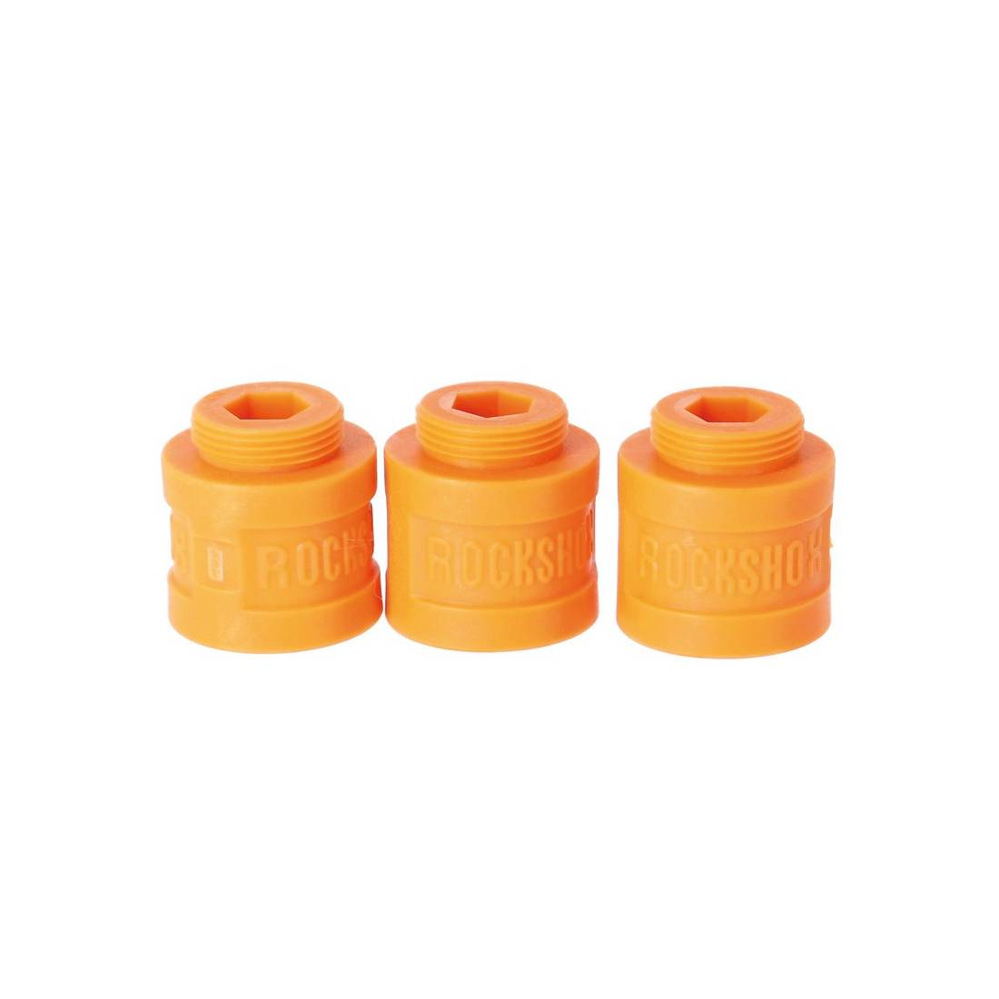 SRAM 11.4018.114.000 Bottomless Tokens für Federgagel 35 Silver A1 SA,35 mm Stahl Rohr 2021, orange