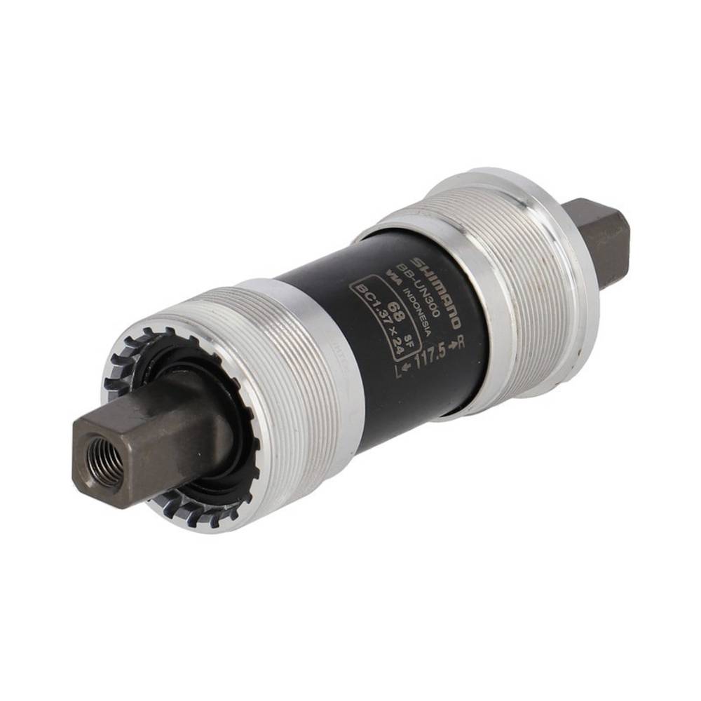 SHIMANO Kompaktinnenlager 68/117,5mm BBUN300 4-Kant, grau/schwarz