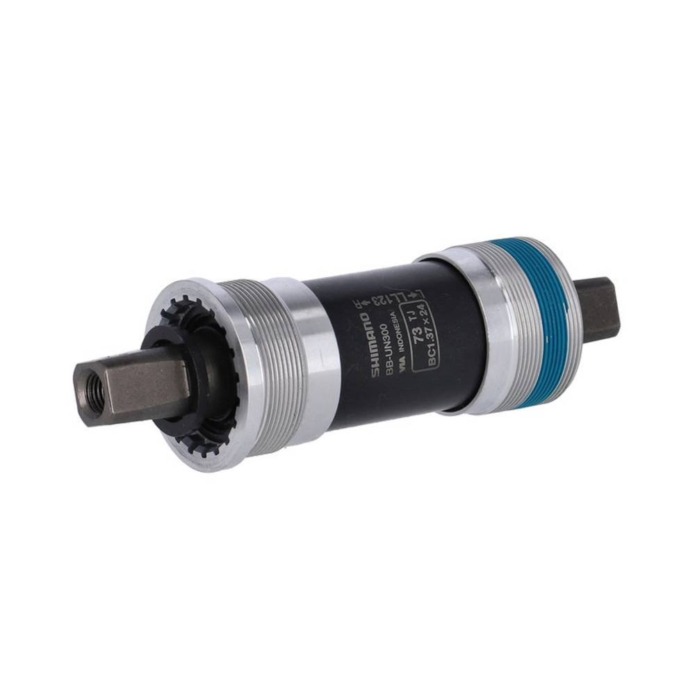 SHIMANO BBUN300 Kompaktinnenlager 73/122,5mm 4-Kant, grau/schwarz