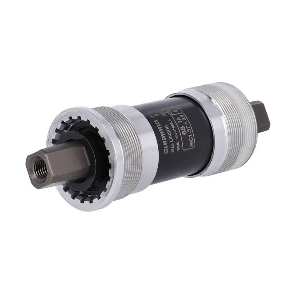 SHIMANO Kompaktinnenlager 68/115mm BBUN300 4-Kant, grau/schwarz