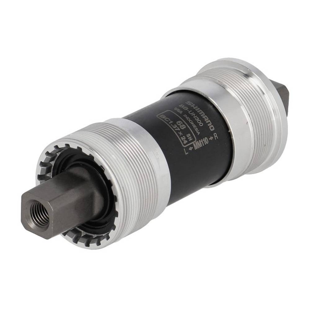 SHIMANO Kompaktinnenlager 68/110mm BBUN300 4-Kant, grau/schwarz