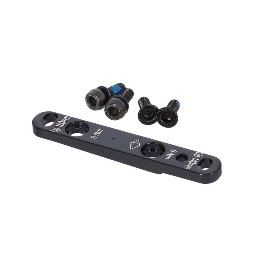 Campagnolo Vorderrad-Zange Adapter AC21-DBADF,+2Schrauben, schwarz