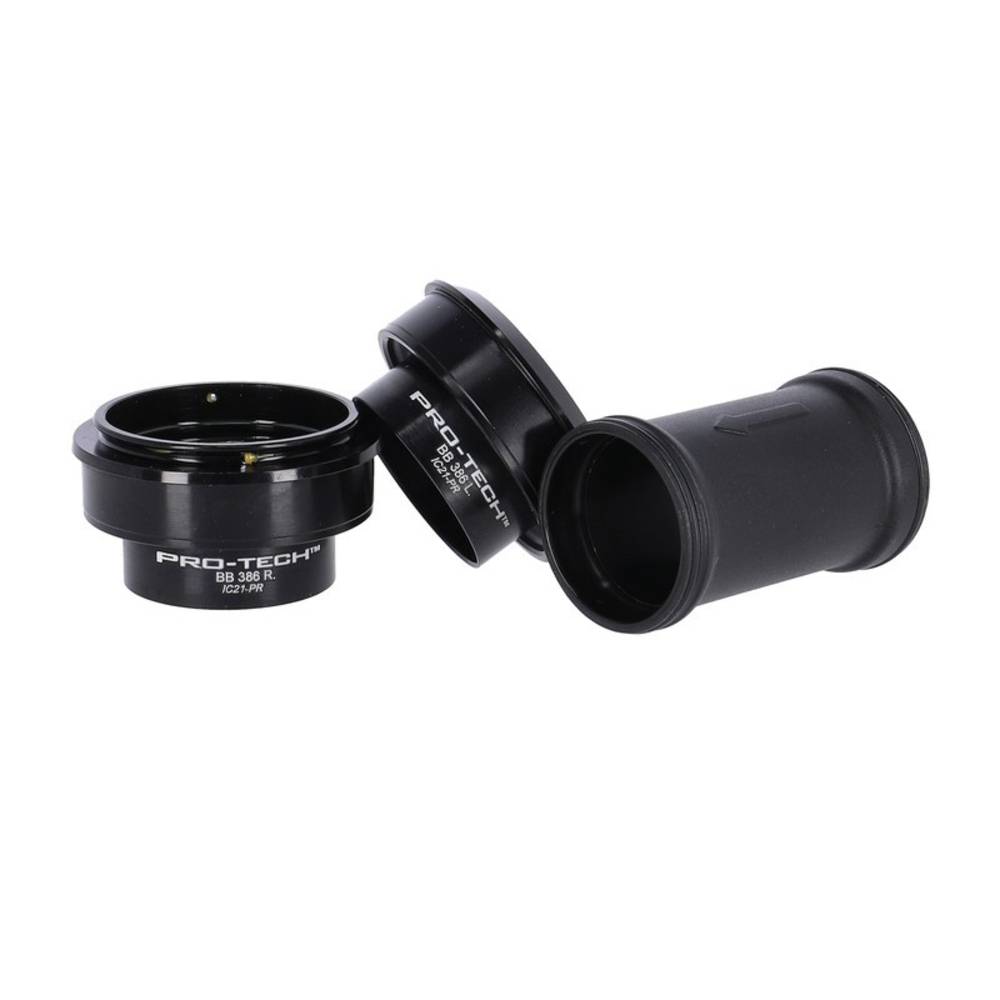Campagnolo Lagerschalen-Set Pro-Tech 86,5x46 IC21-PRBB386 BB386 Press-Fit,f. KRG FC21, schwarz (1 Set)