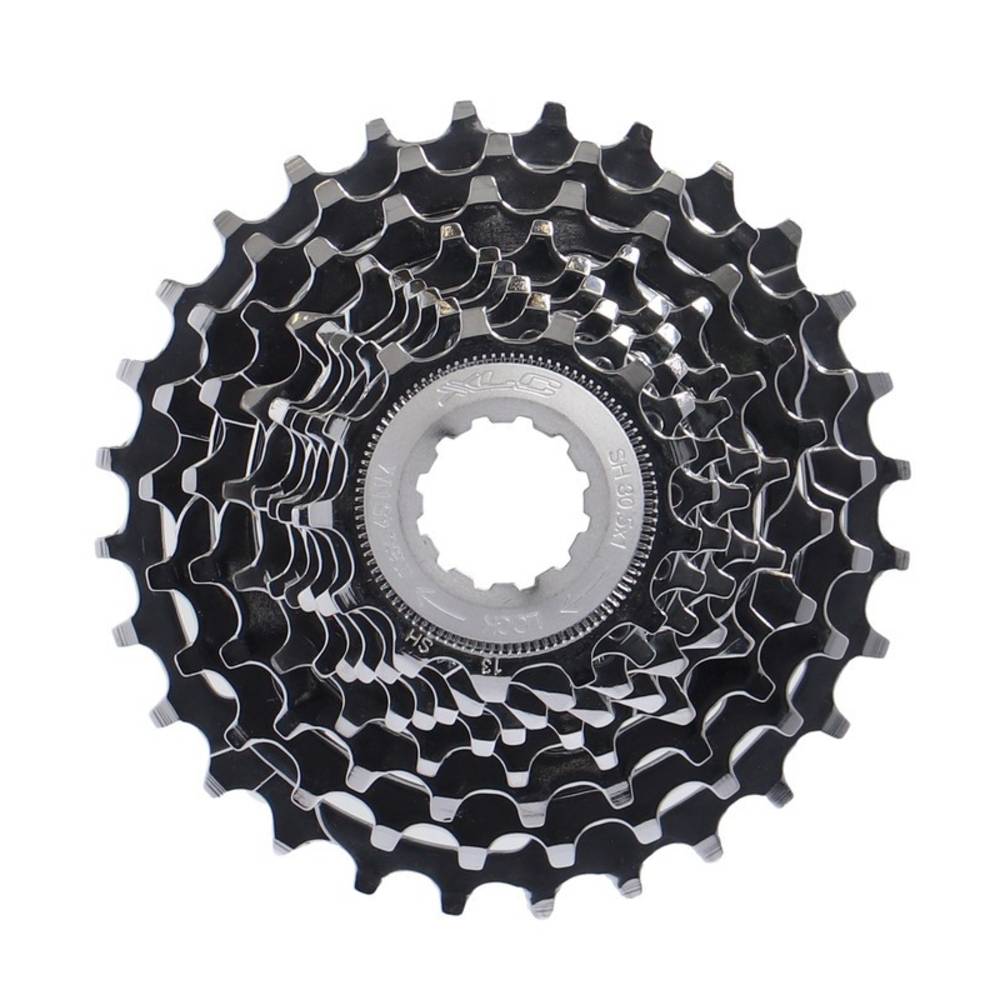 XLC Zahnkranz-Kassette, 9-fach (16-17-18-19-20-21-22-23-24), Shimano/SRAM, silber