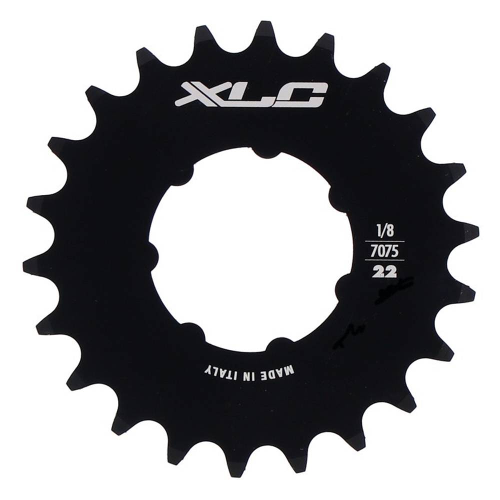XLC Single Speed Ritzel 1/8", 22 Zähne, schwarz