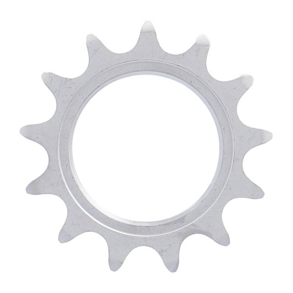 XLC Single Speed Ritzel 1/8",13 Zähne mit Gewinde matt verchromt, silber