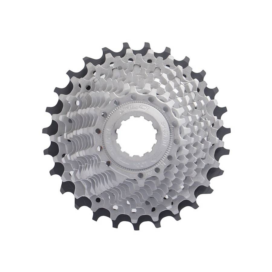 XLC Zahnkranz-Kassette, 11-fach Xtralight (16-17-18-19-20-21-22-23-24-25-27), Shimano/SRAM, grausilber