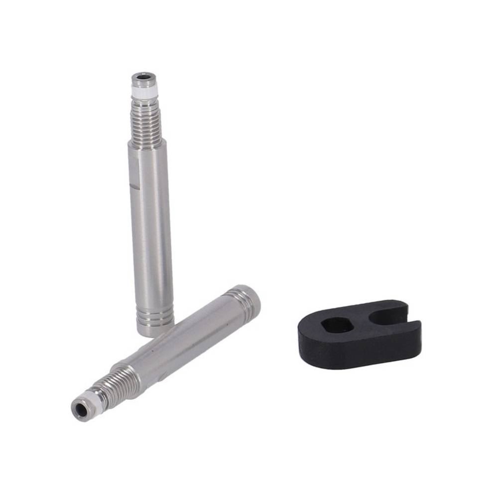 Continental Ventilverlängerung Conti 30 mm, Aluminium, silber, 2-teilig (1 Set)