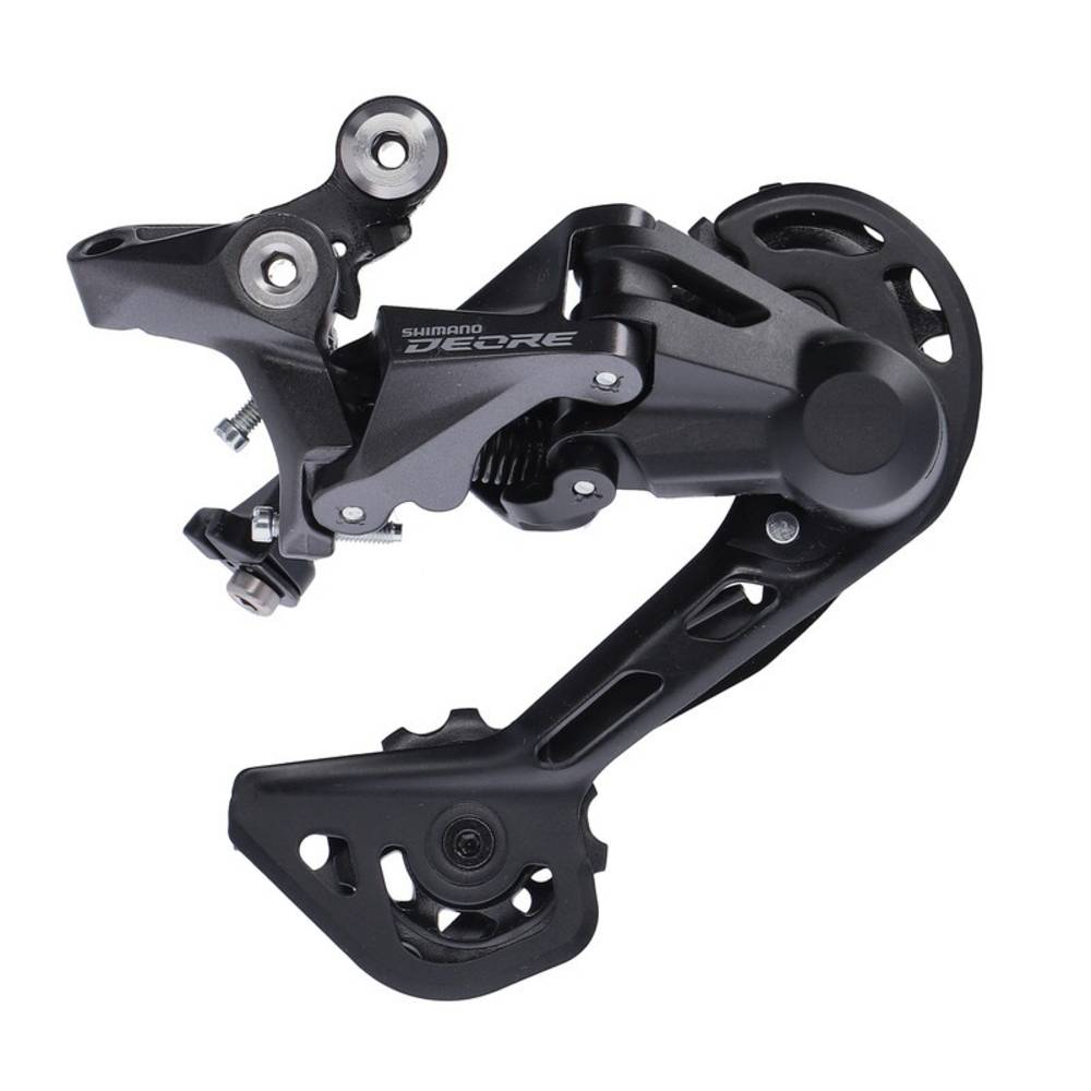 SHIMANO Schaltwerk DEORE RD-M4120 10-/11-fach, schwarz,Top Normal, l.Käfig, schwarz