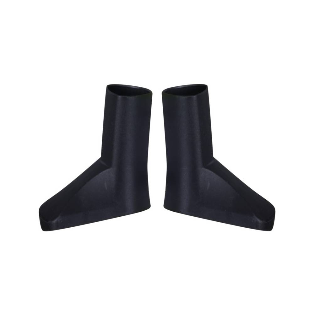 URSUS 7387-A01 Kunststofffüße Big Foot links & rechts, schwarz (1 Paar)