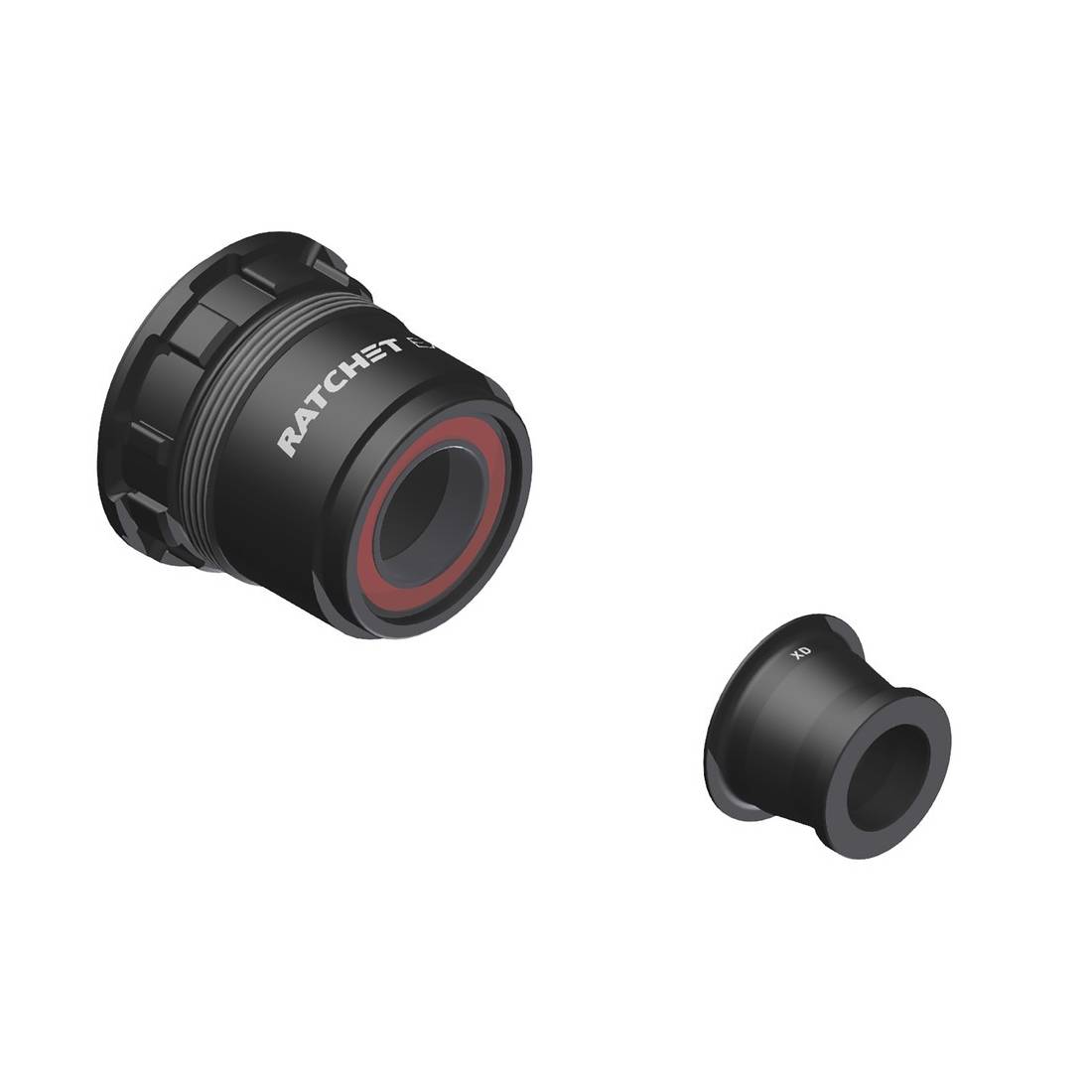 DT Swiss Umrüstkit HR-Nabe 12/142/148 Sram XD MTB, Ratchet EXP, HWYABL00S5372S, schwarz (1 Set)