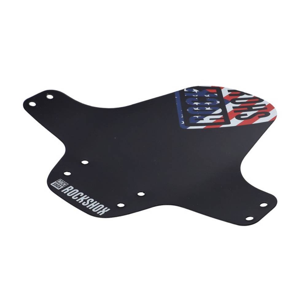 RockShox 00.4318.020.032 Fender MTB universal vorne, USA Flagge Print, schwarz/blau/rot