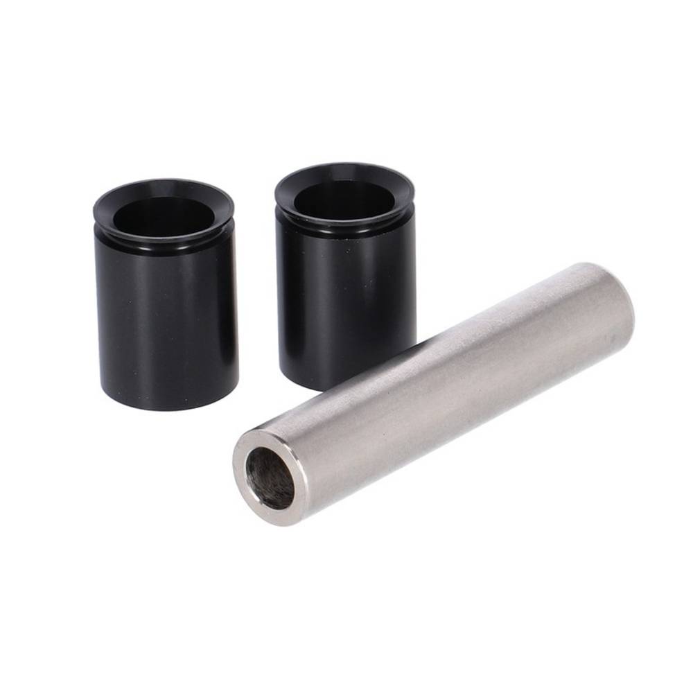 RockShox RearShock Mounting Hardware 3-piece 1/2" 8x61.0,Standard,Stanl.Steel, schwarz/silber