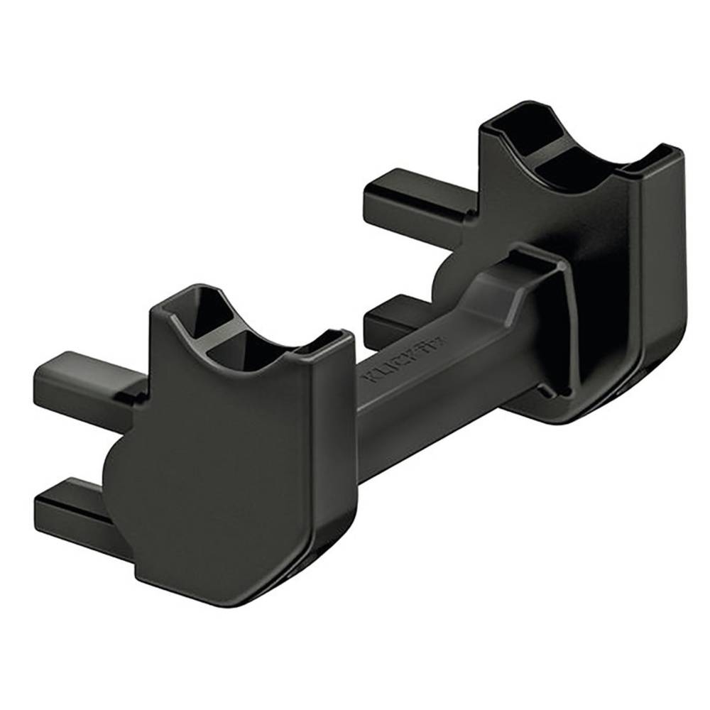 KLICKfix Distanz-Set für Lenkeradapter E schwarz, 90 Grad, schwarz (1 Set)