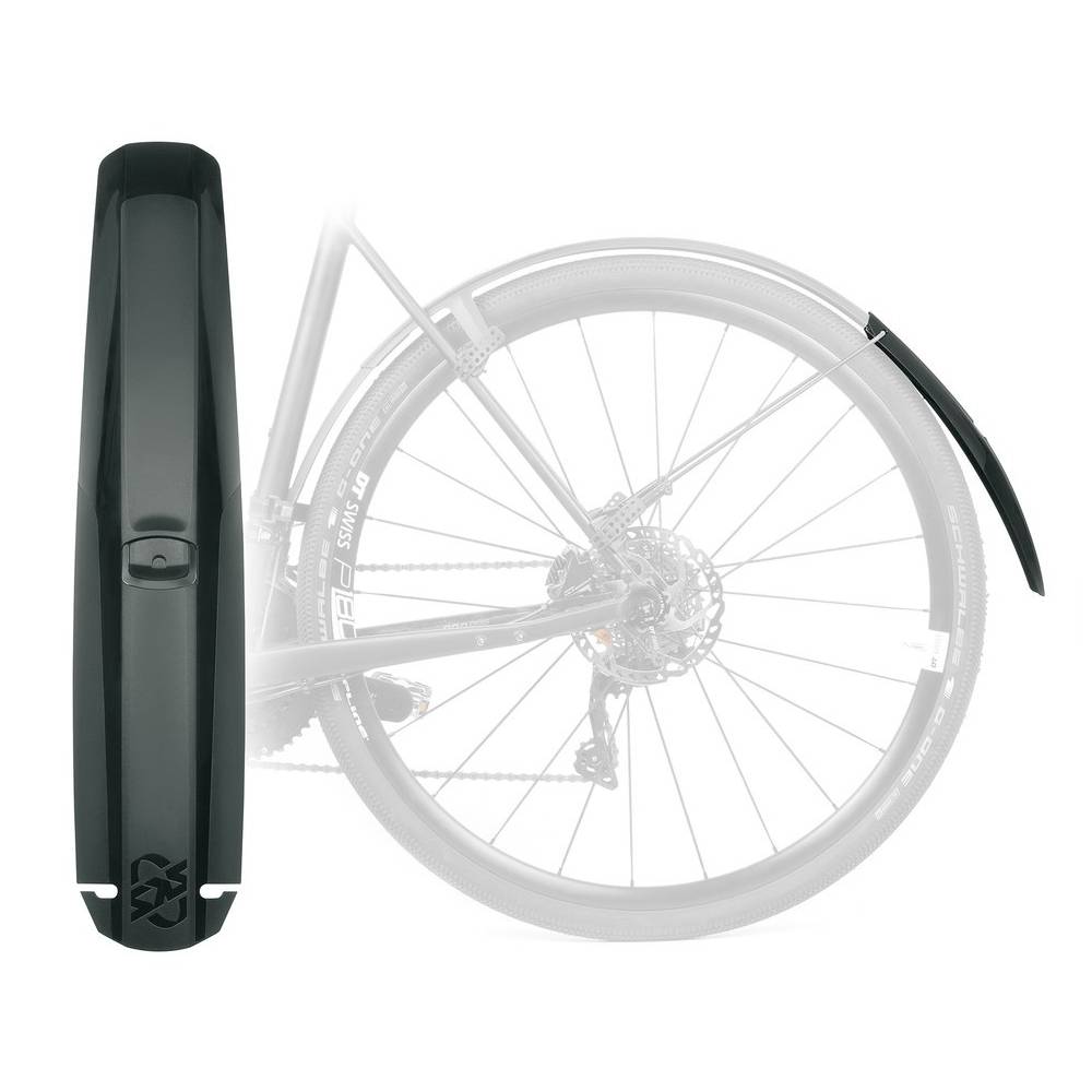 SKS Speedrocker Extension schwarz, Verlängerung Schutzblech, schwarz