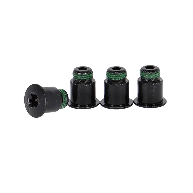 SRAM ChainringBoltKit 4x2 BCD 94/107 11.6918.004.003,M8x4.75x8.75,Stahl,sw (1 Set)