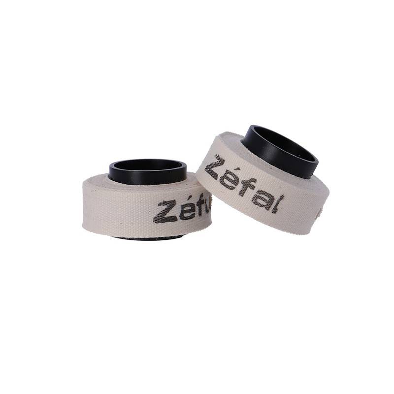 Zéfal Felgenband Baumwolle, 17mm Breite, weiß (2er Pack)