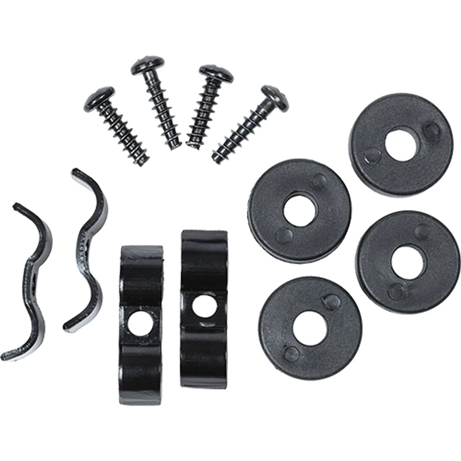 Basil Befestigungssatz MIK Green Life, schwarz, 12-teilig (1 Set)