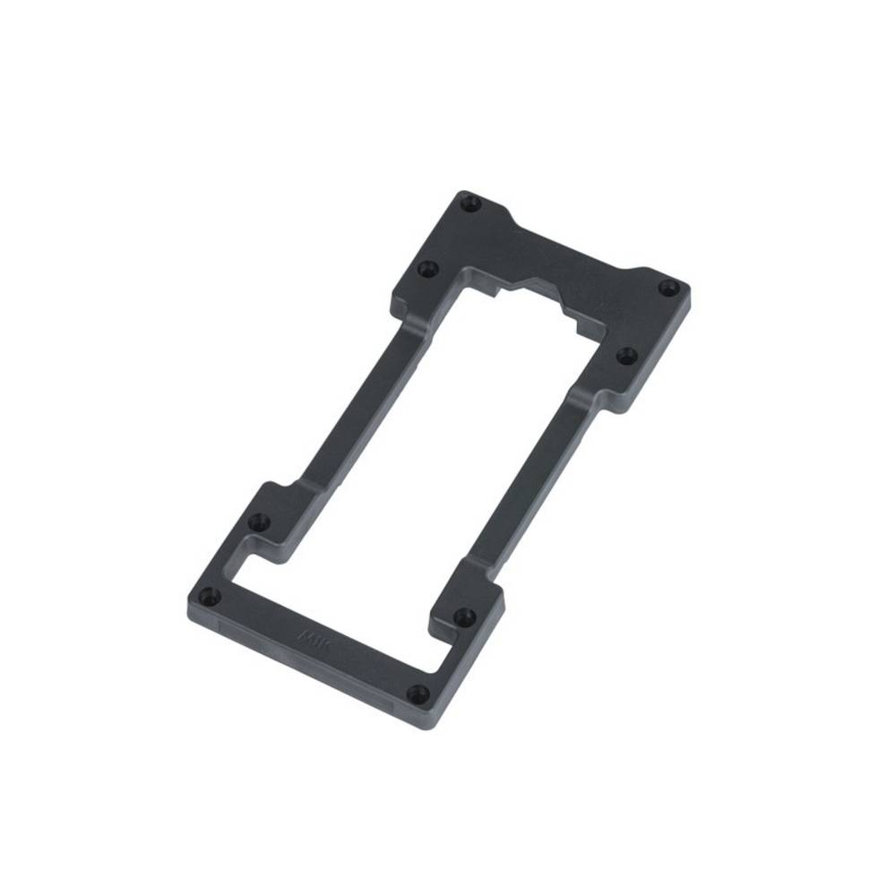 Basil Doppeldecker für MIK Adapterplatte, schwarz