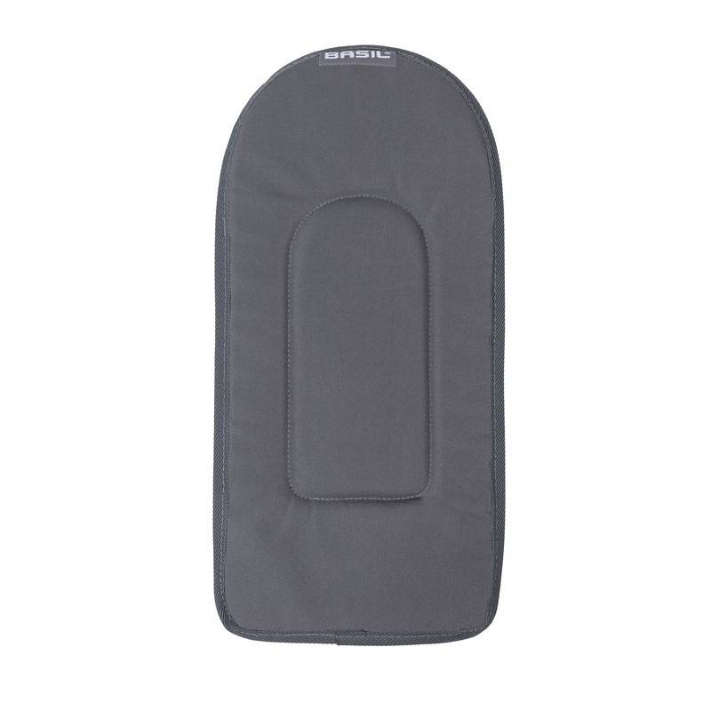 Basil Kissen für Fahrrad-Tierkorb Pasja elegance grey, groß, 50 cm, grau