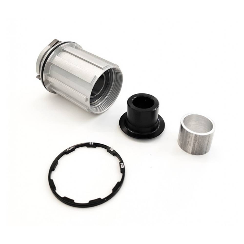 XLC Freilaufkörper für WS-C37/50/01/R04 Shimano/Sram Road/MTB 10/11-fach MY 2021, silber/schwarz