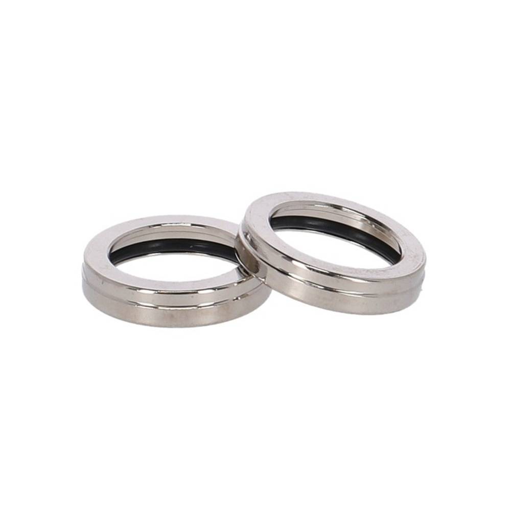 Campagnolo Front HH15 Adapters 15/100 KITFCFA15, für Scirocco DB VR Steckachse, silber (1 Set)