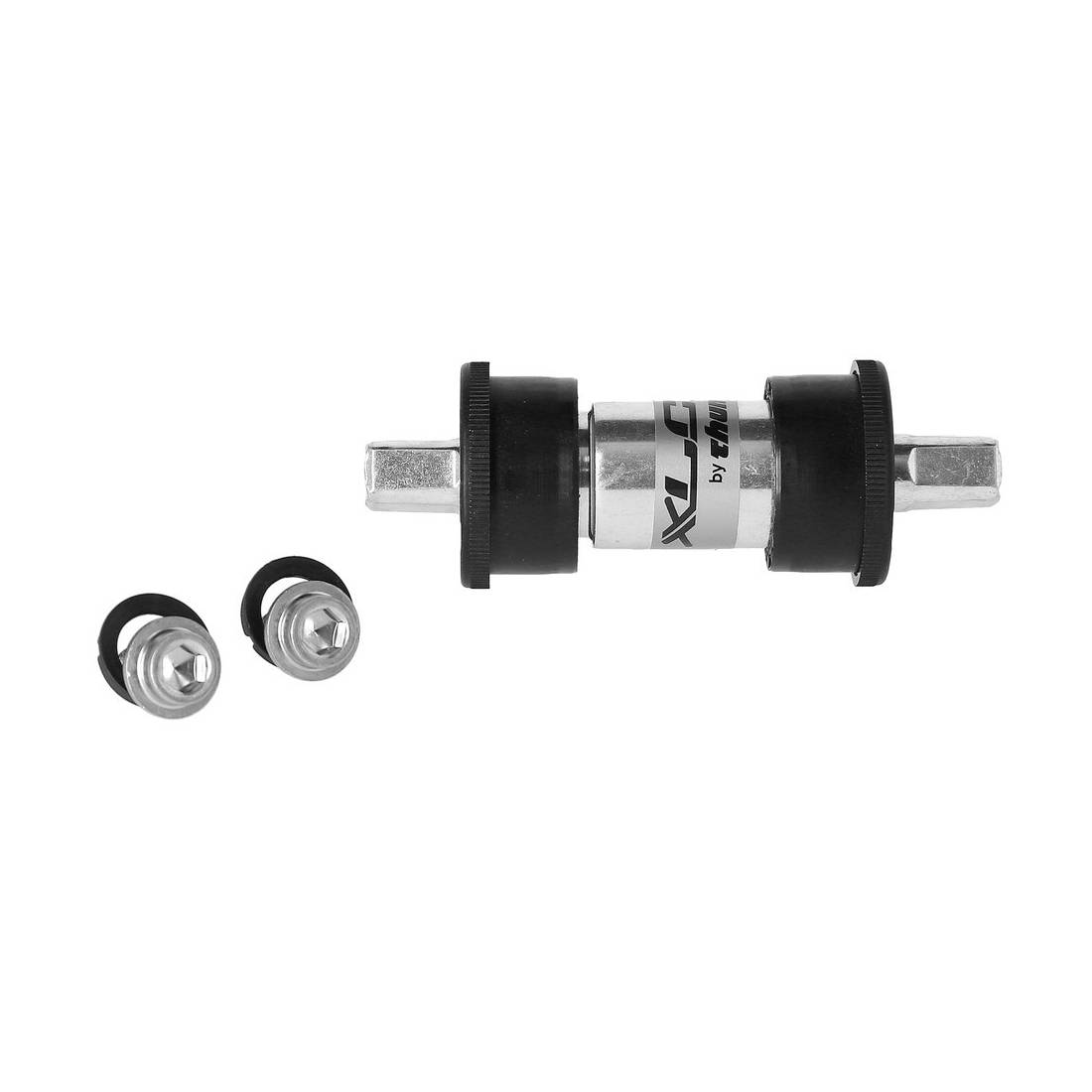 XLC Innenlager Pressfit 127mm, Ø40, 68mm, 4-Kant, schwarz/silber