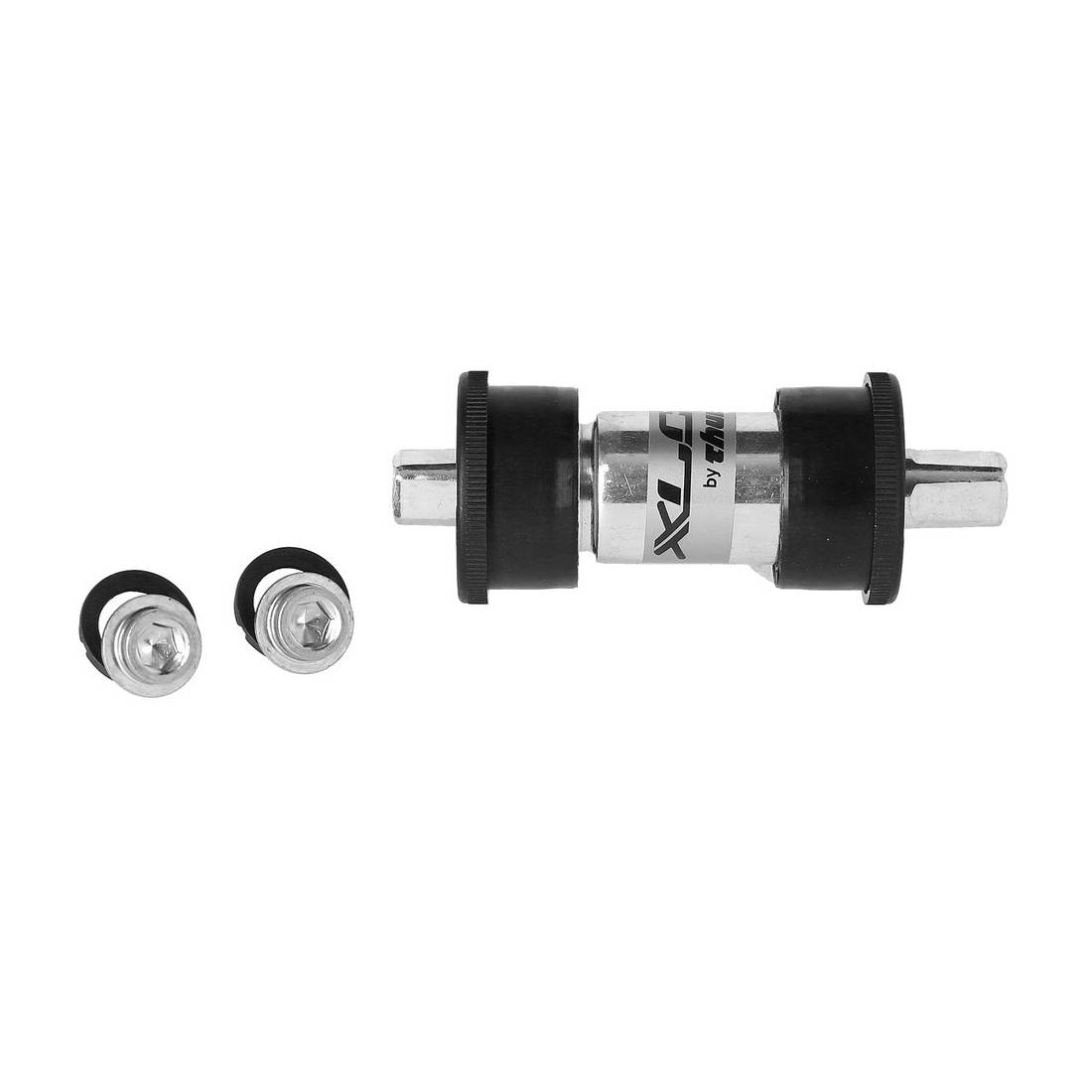 XLC Innenlager Pressfit 119mm, Ø40, 68mm, 4-Kant, schwarz/silber