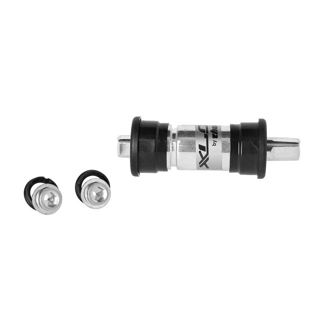 XLC Innenlager Pressfit 119mm, Ø35, 68mm, 4-Kant, schwarz/silber