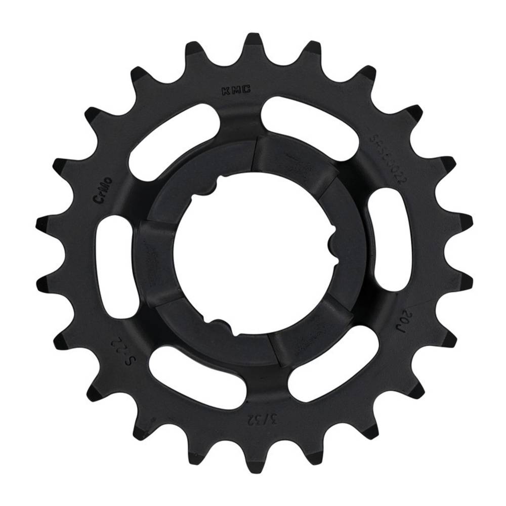 KMC Antriebsritzel E-Bike für Shimano 1/2" x 3/32", 22 Zähne,, schwarz