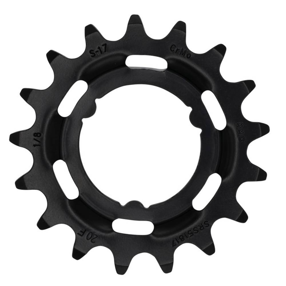KMC Antriebsritzel E-Bike für Shimano 1/2" x 1/8", 17 Zähne,, schwarz