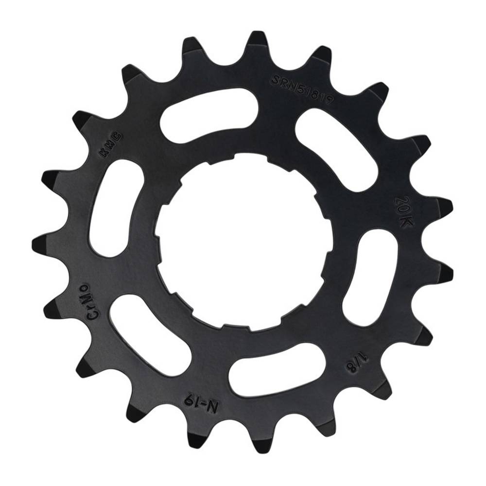KMC Antriebsritzel E-Bike für Enviolo 1/2" x 1/8", 19 Zähne,, schwarz