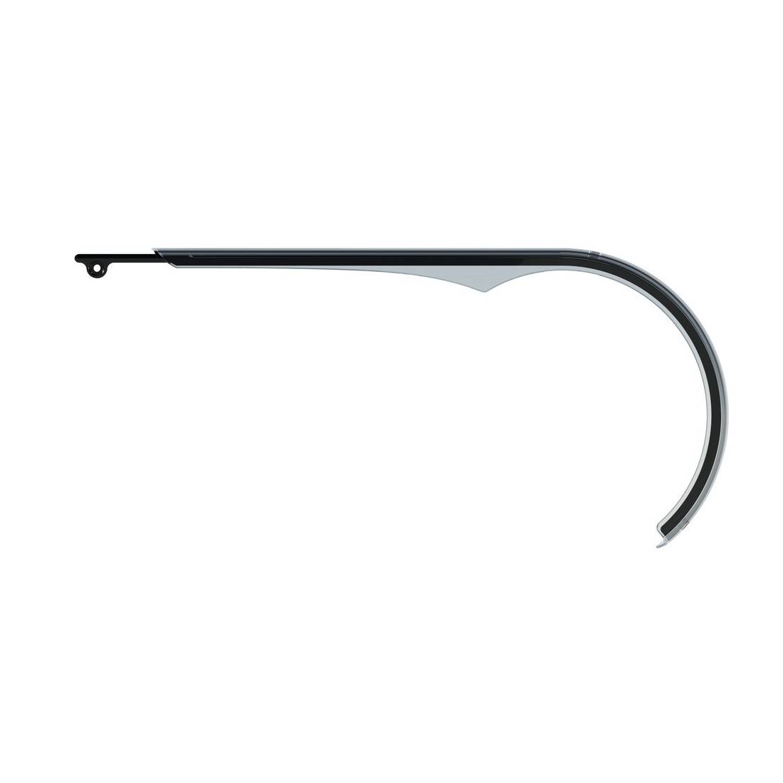 Herrmans Kettenschutz Slim 48, 48 Zähne, Ø 215, transparent/schwarz