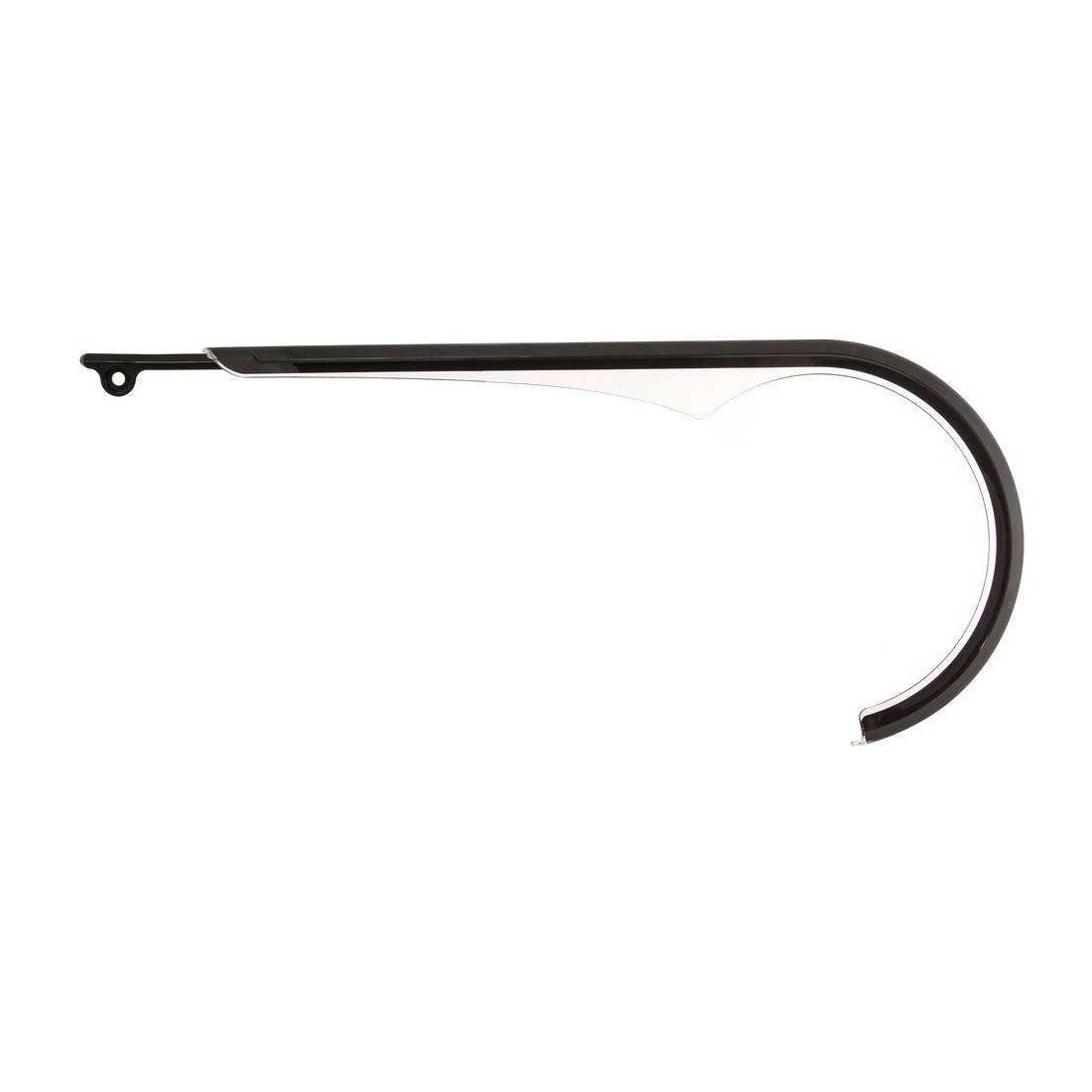 Herrmans Kettenschutz Slim 38 38 Zähne,Ø163, transparent/schwarz, transparent/schwarz