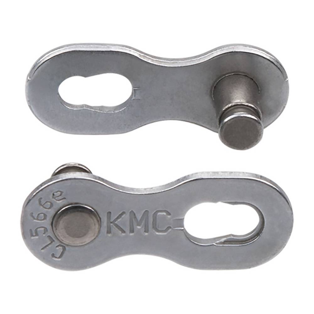 KMC Missinglink 9NR (e9) 1/2" x 11/128", 6,6 mm, 9-fach, silber (2 Stück)