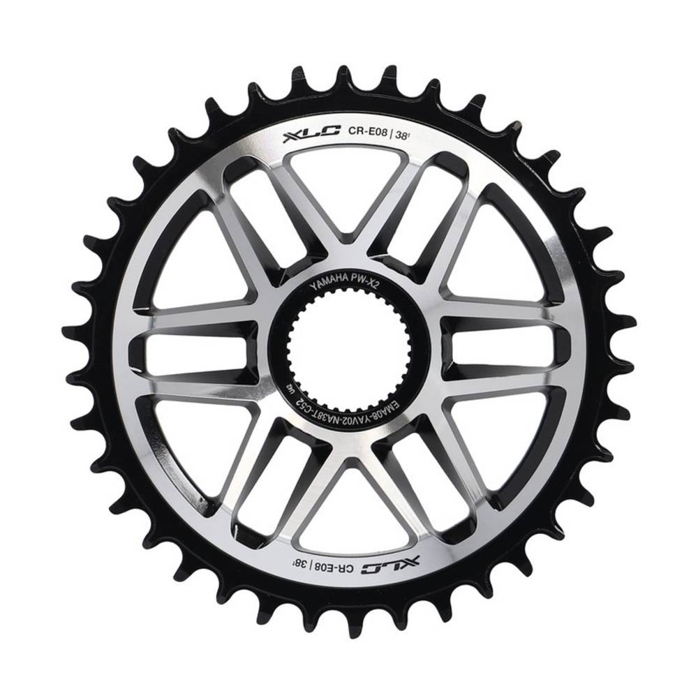 XLC E-Bike Kettenblatt CR-E08 Yamaha PW-X2, direct mount, 38Z.