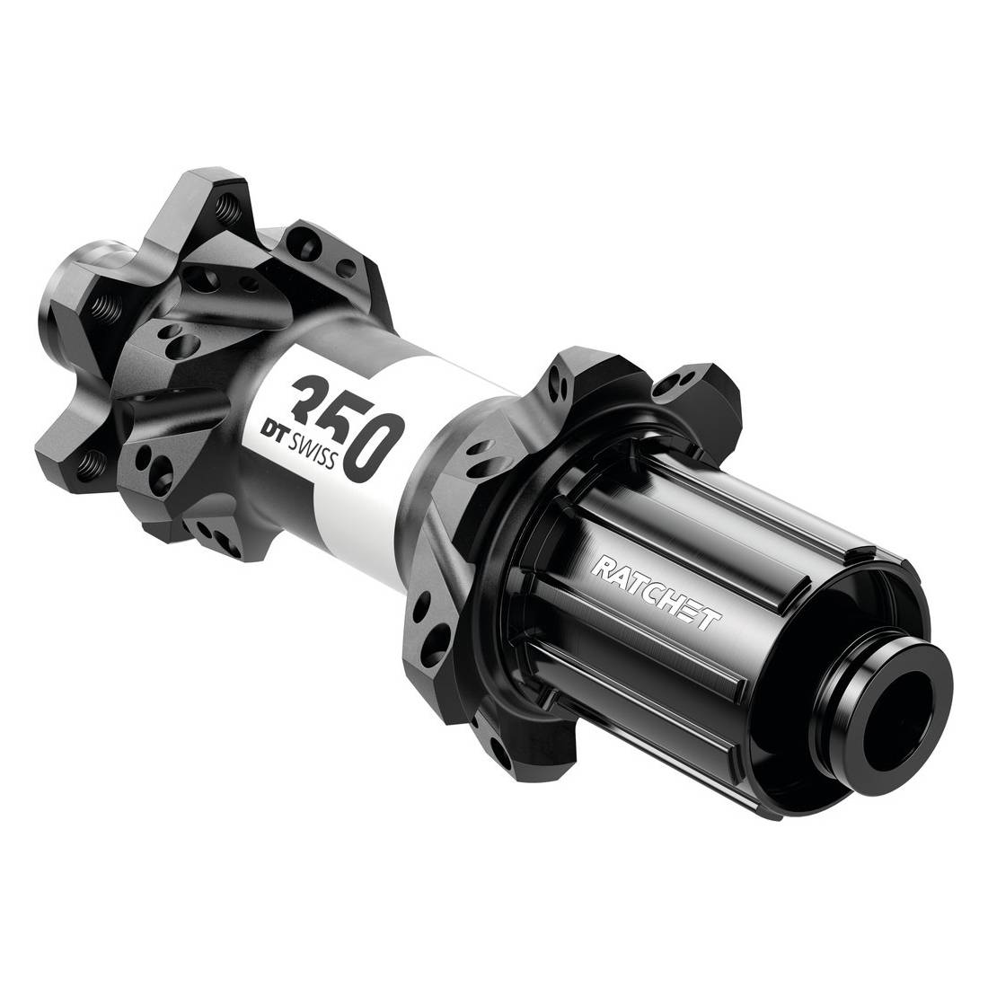 DT Swiss HR-Nabe DT Swiss 350 MTB Straightpull DB 142/12mm TA, IS 6-b., 28L, Shim. Light