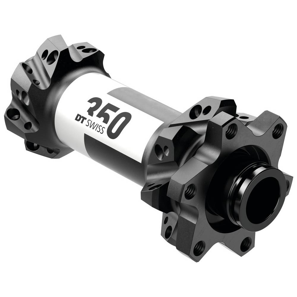 DT Swiss VR-Nabe DT Swiss 350 MTB Straightpull DB 100mm/15mm TA, IS 6-b., 28 Loch