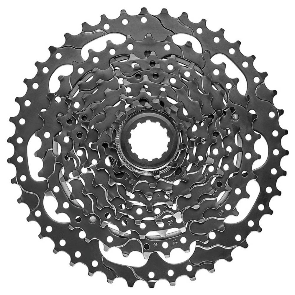 TEKTRO CS-M350-9 Zahnkranz-Kassette E-Drive 9-fach, 11-46 Zähne, Stahl