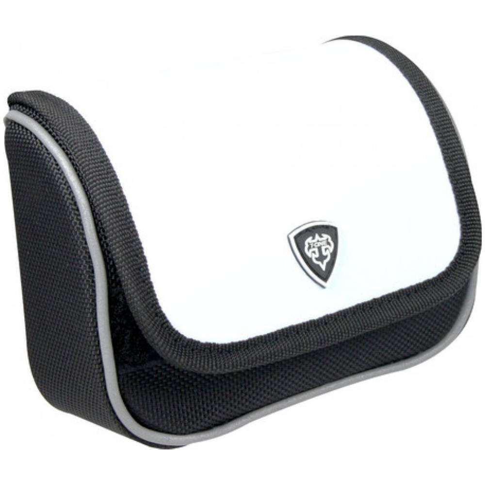 T-ONE T-BG05W Vorbautasche Carry on Nylon/Kunstleder, 100x120x50 mm, weiß (1 Stück)