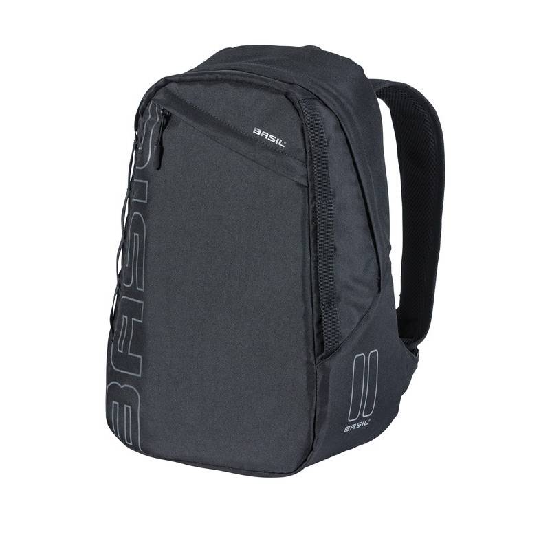 Basil Fahrradrucksack Flex 17 Ltr. Hook On-System, 33x17x52, schwarz