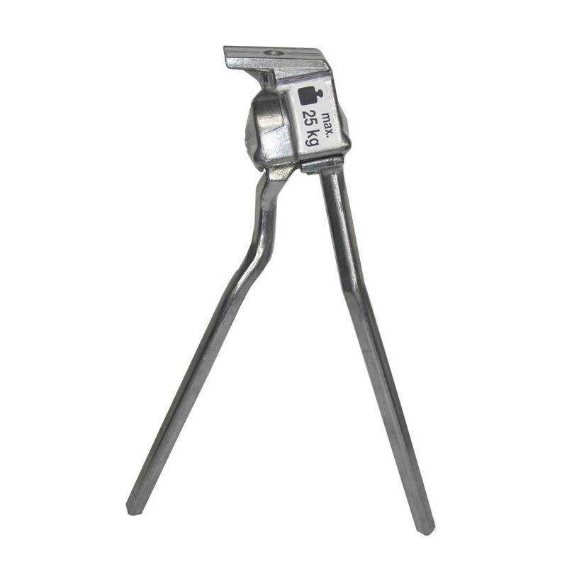 Pletscher SZ1P-9GO-00000S 51473.00 Zweibeinständer Alu Esge silber S - Standard 290mm, silber