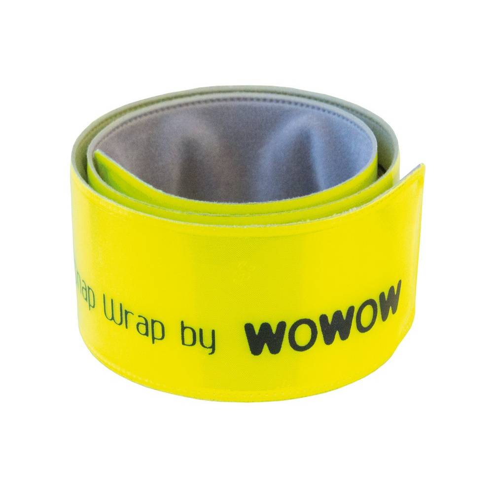 Wowow Arm- od. Beinband reflektierend, selbstaufrollend 44x4,3cm, gelb
