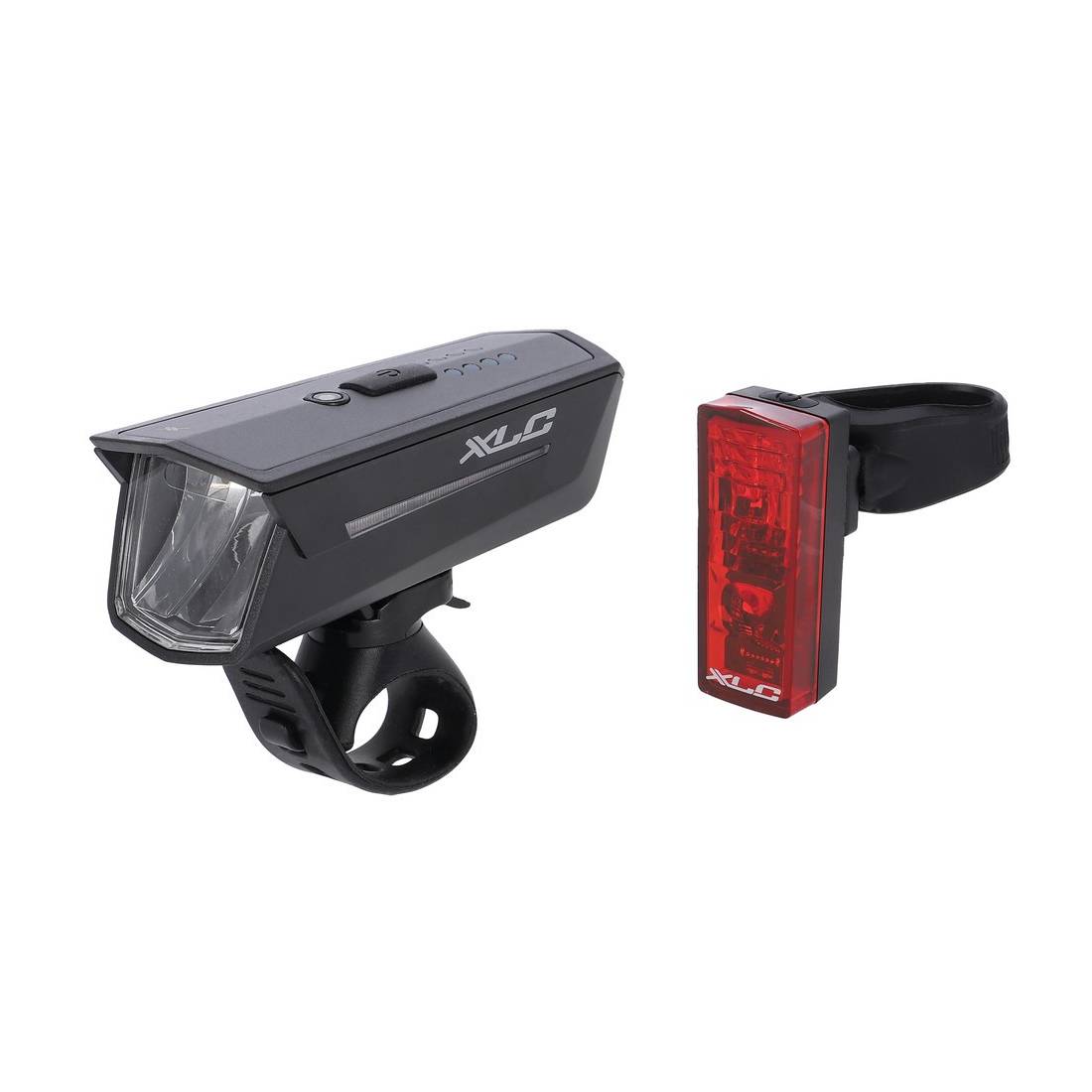 XLC Lichtset 'Proxima Pro Plus' CL-S25+ mit StVZO für alle Räder (1 Set)