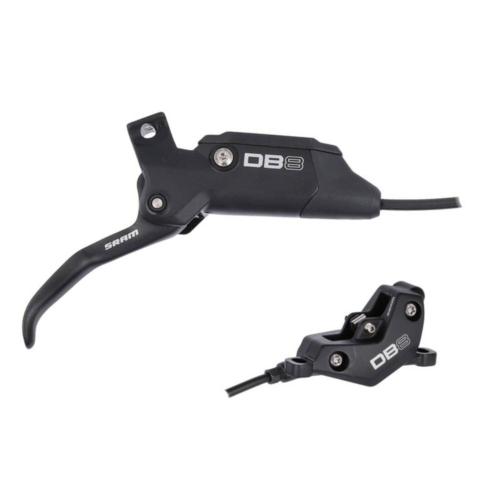 SRAM Scheibenbremse DB8 hydr. HR, 1800mm, Diff. Black, ohne Scheibe,DM, schwarz