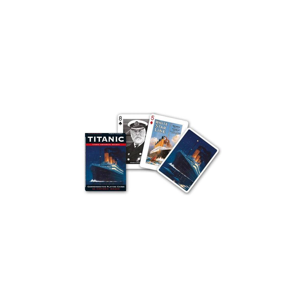 1423 - Spielkarten: Titanic, 1x 55 Blatt