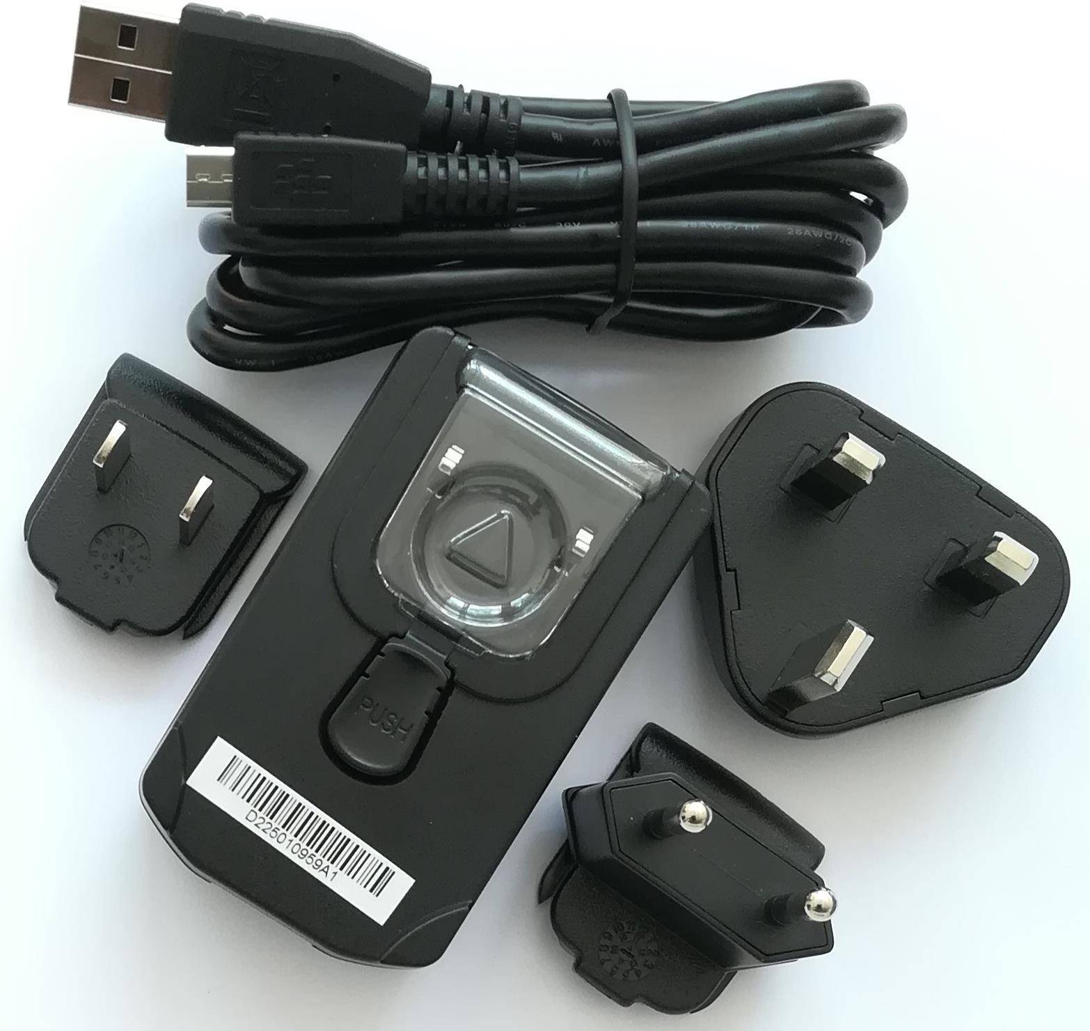 Blackberry Charger mit 3 Adap